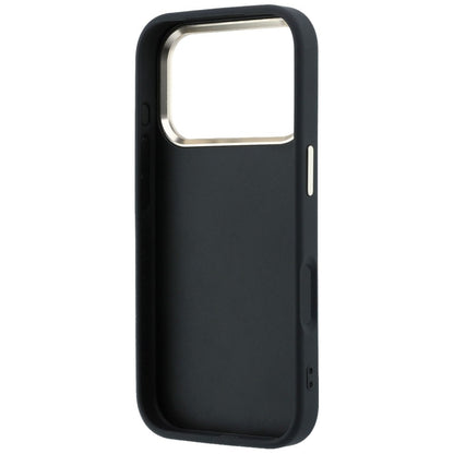 Tok Apple iPhone 18 Pro / 17 Pro, Guess, 4G Nagy Strassz Logó, Fekete