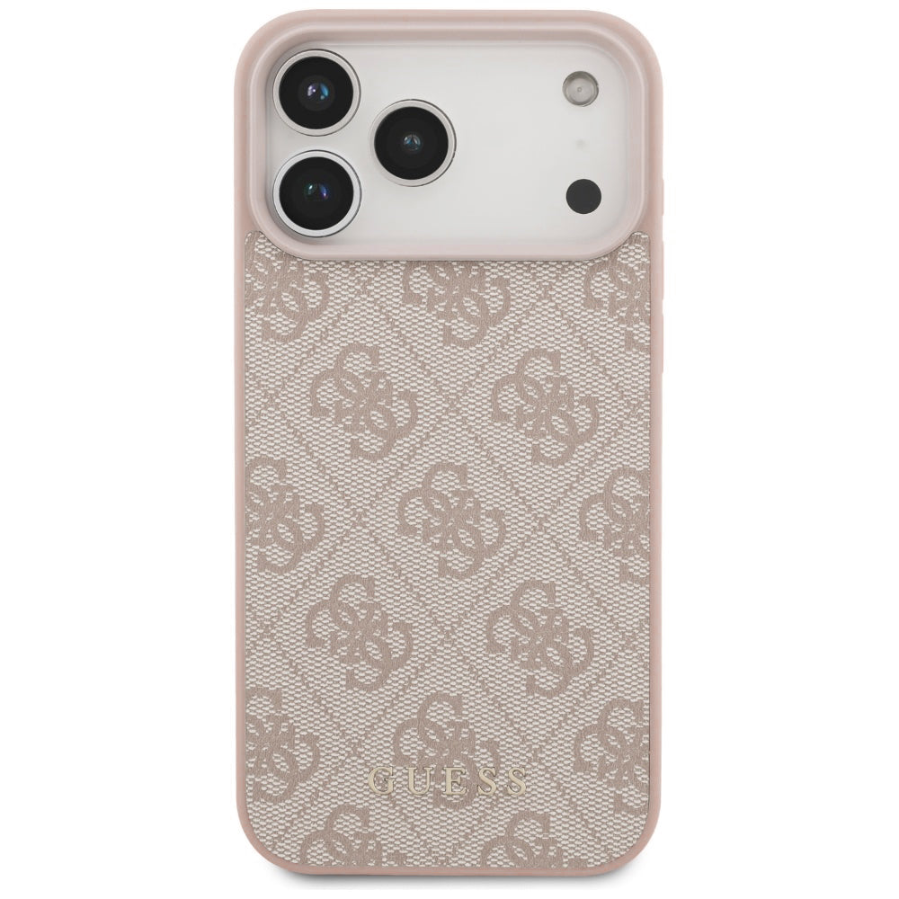 Tok Apple iPhone 18 Pro / 17 Pro, Guess, 4G Classic Logo, Rózsaszín