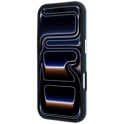 Tok Apple iPhone 18 Pro / 17 Pro készülékhez, Guess, sima nagy strassz logóval, kék
