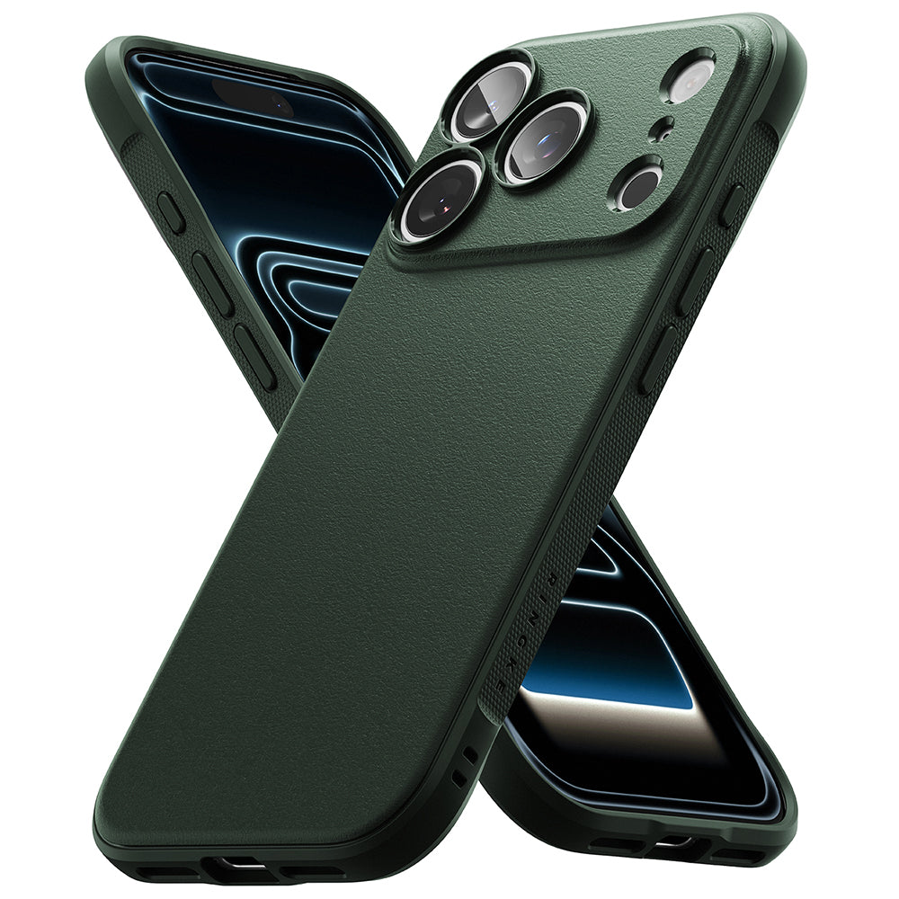 Tok Apple iPhone 18 Pro / 17 Pro-hoz, Ringke, Onyx, Sötét Zöld