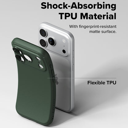 Tok Apple iPhone 18 Pro / 17 Pro-hoz, Ringke, Onyx, Sötét Zöld