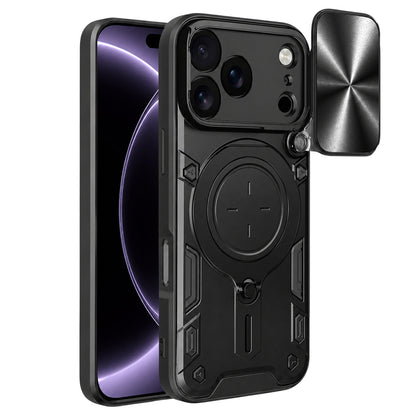 Tok Apple iPhone 18 Pro / 17 Pro-hoz, Techsuit, CamGuard Pro, Fekete