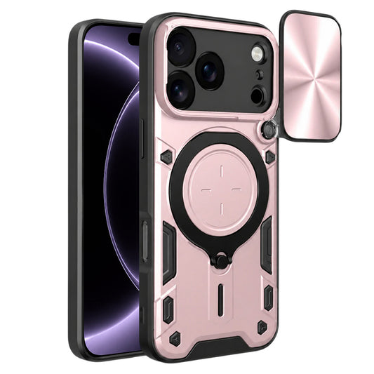 Tok Apple iPhone 18 Pro / 17 Pro készülékhez, Techsuit, CamGuard Pro, Rózsaarany