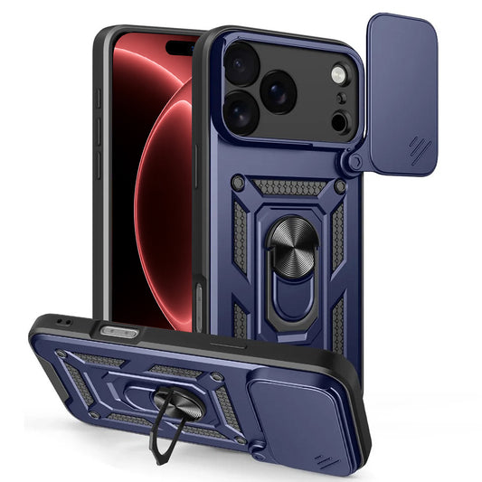 Tok Apple iPhone 18 Pro / 17 Pro-hoz, Techsuit, CamShield, Kék