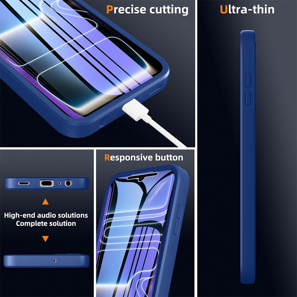 Tok Apple iPhone 18 Pro / 17 Pro készülékhez, Techsuit, ColorVerse 360, Kék