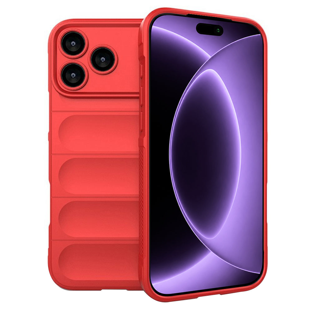 Tok Apple iPhone 18 Pro / 17 Pro-hoz, Techsuit, Magic Shield, Piros