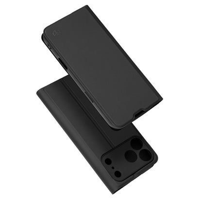Tok Apple iPhone 18 Pro / 17 Pro-hoz, Techsuit, Magskin Book, Fekete