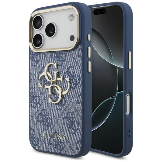 Tok Apple iPhone 18 Pro Max / 17 Pro Max, Guess, 4G Big Classic Logo, Kék