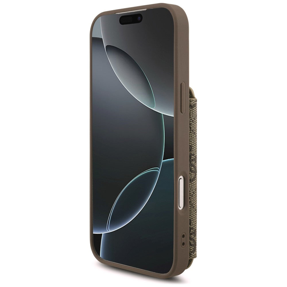 Tok Apple iPhone 18 Pro Max / 17 Pro Max készülékhez, Guess, 4G Crossbody Cardslot, barna