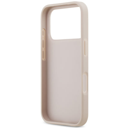 Tok Apple iPhone 18 Pro Max / 17 Pro Max készülékhez, Guess, 4G Double Card Triangle, rózsaszín