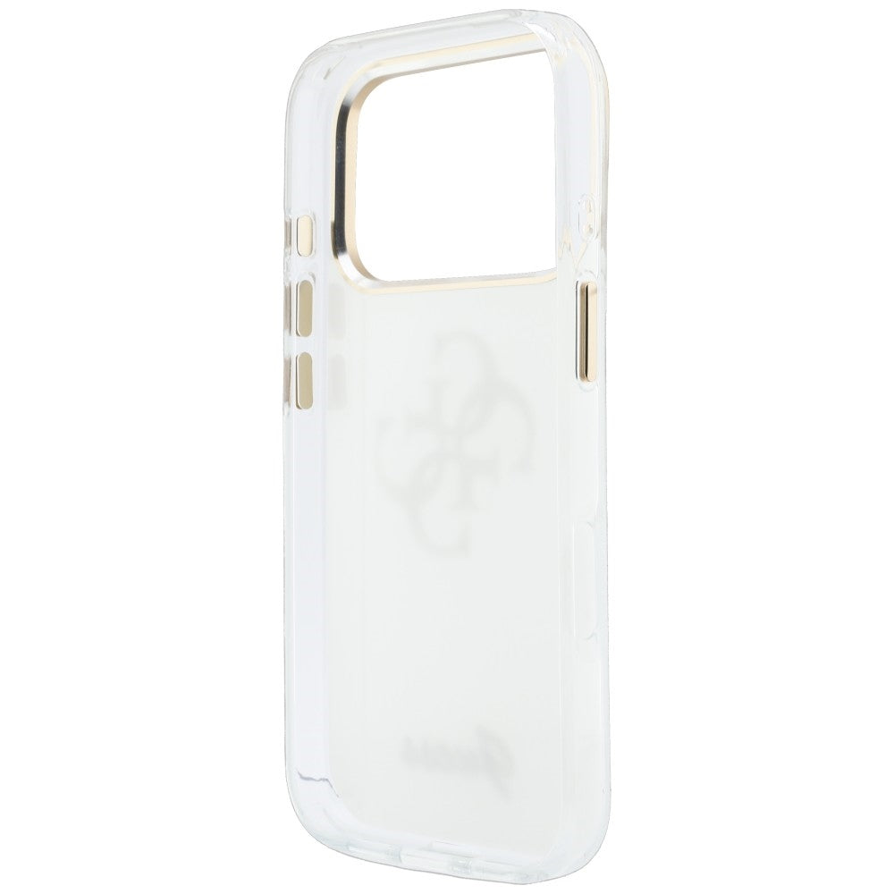 Case for Apple iPhone 18 Pro Max / 17 Pro Max, Guess, IML 4G Metal Script, White