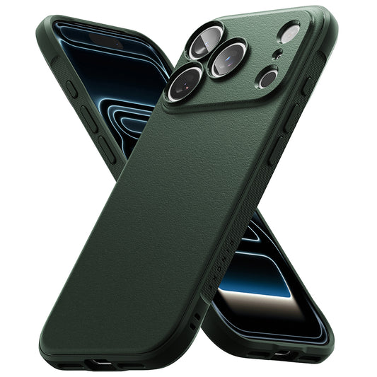 Tok Apple iPhone 18 Pro Max / 17 Pro Max készülékhez, Ringke, Onyx, Sötétzöld