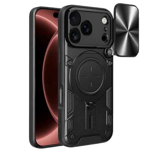 Tok Apple iPhone 18 Pro Max / 17 Pro Max készülékhez, Techsuit, CamGuard Pro, Fekete