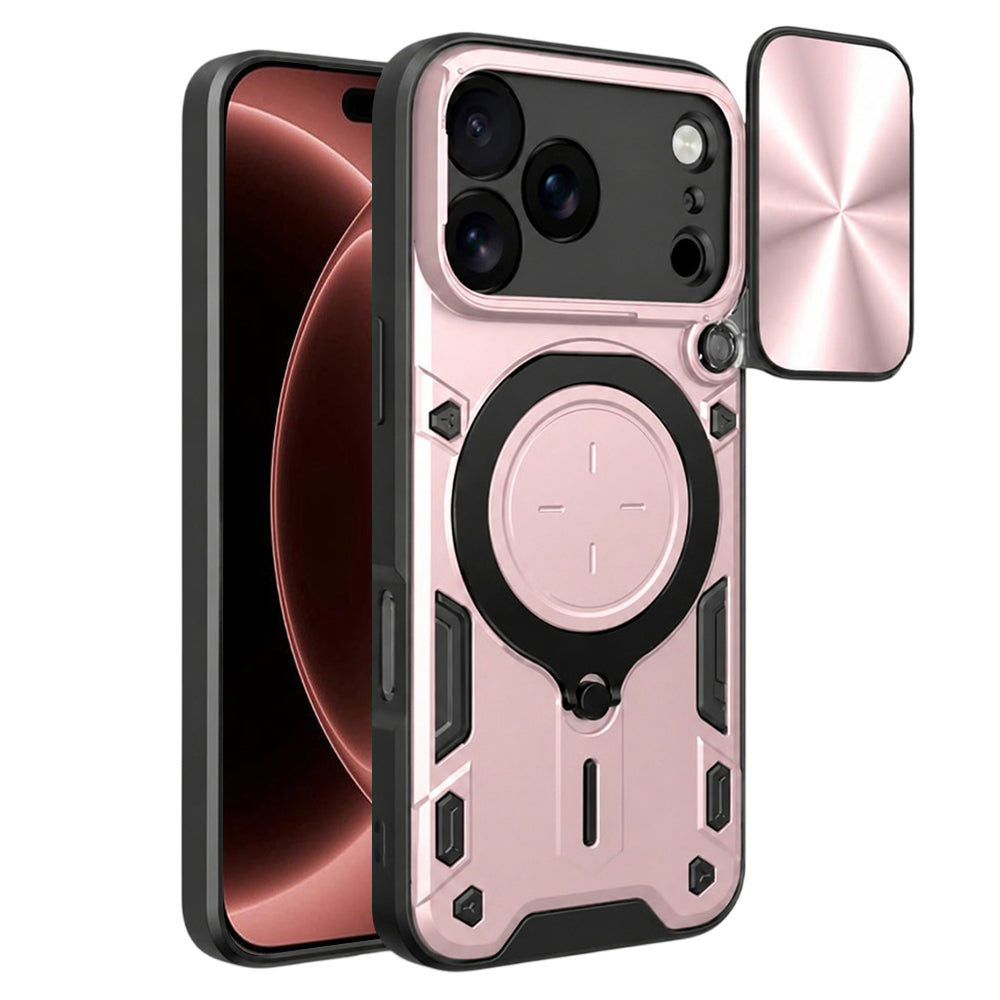 Tok Apple iPhone 18 Pro Max / 17 Pro Max készülékhez, Techsuit, CamGuard Pro, Rózsaarany