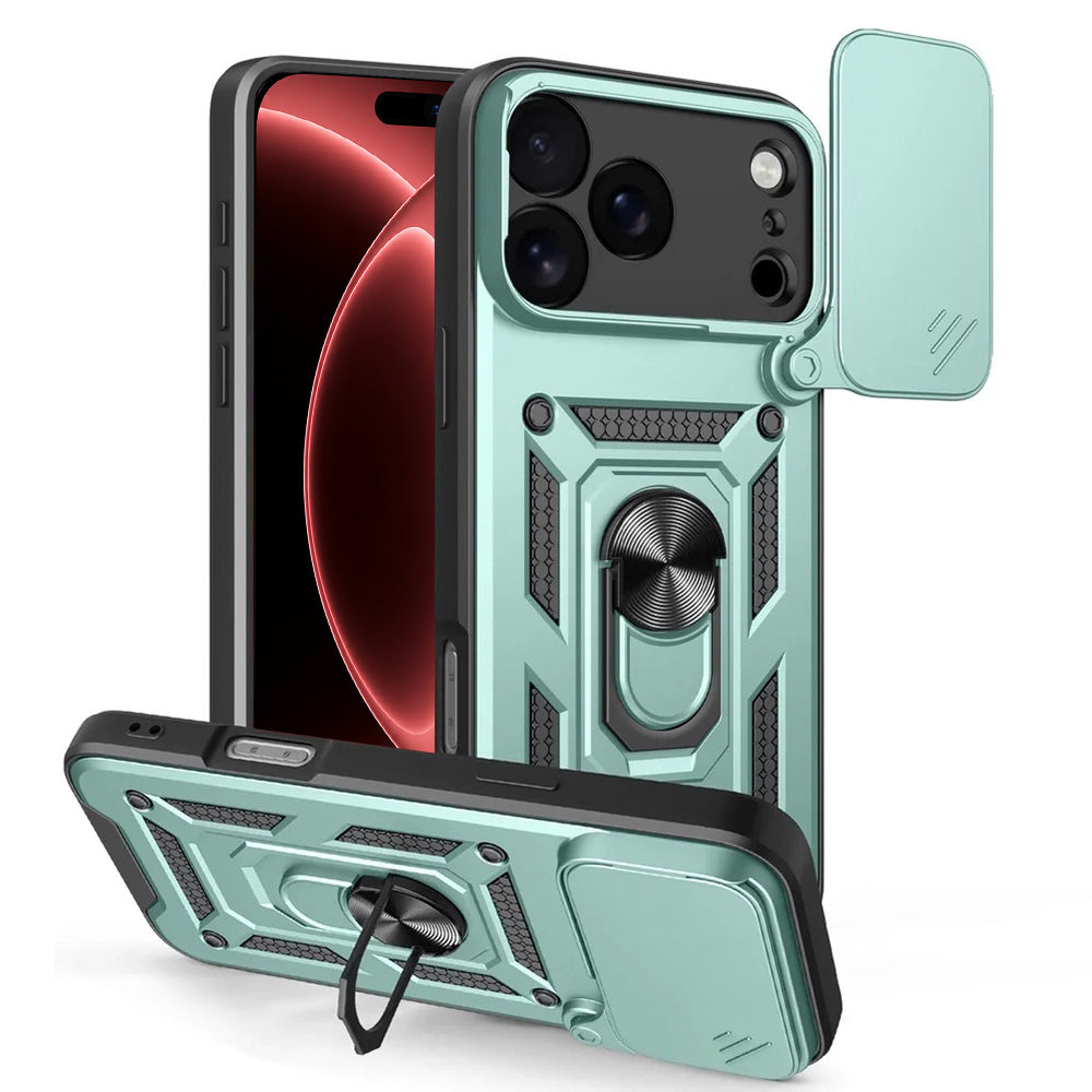 Tok Apple iPhone 18 Pro Max / 17 Pro Max, Techsuit, CamShield, Zöld