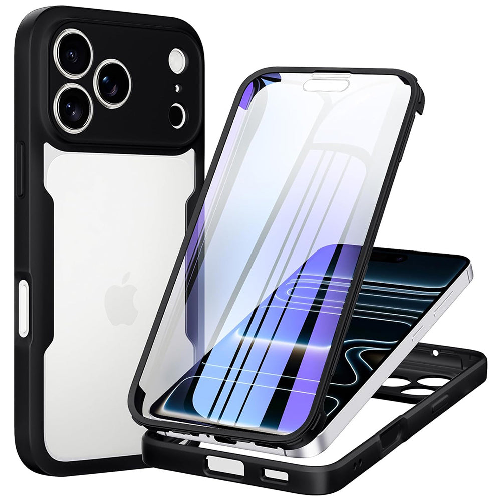 Tok Apple iPhone 18 Pro Max / 17 Pro Max készülékhez, Techsuit, ColorVerse 360, Fekete