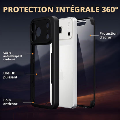 Tok Apple iPhone 18 Pro Max / 17 Pro Max készülékhez, Techsuit, ColorVerse 360, Fekete