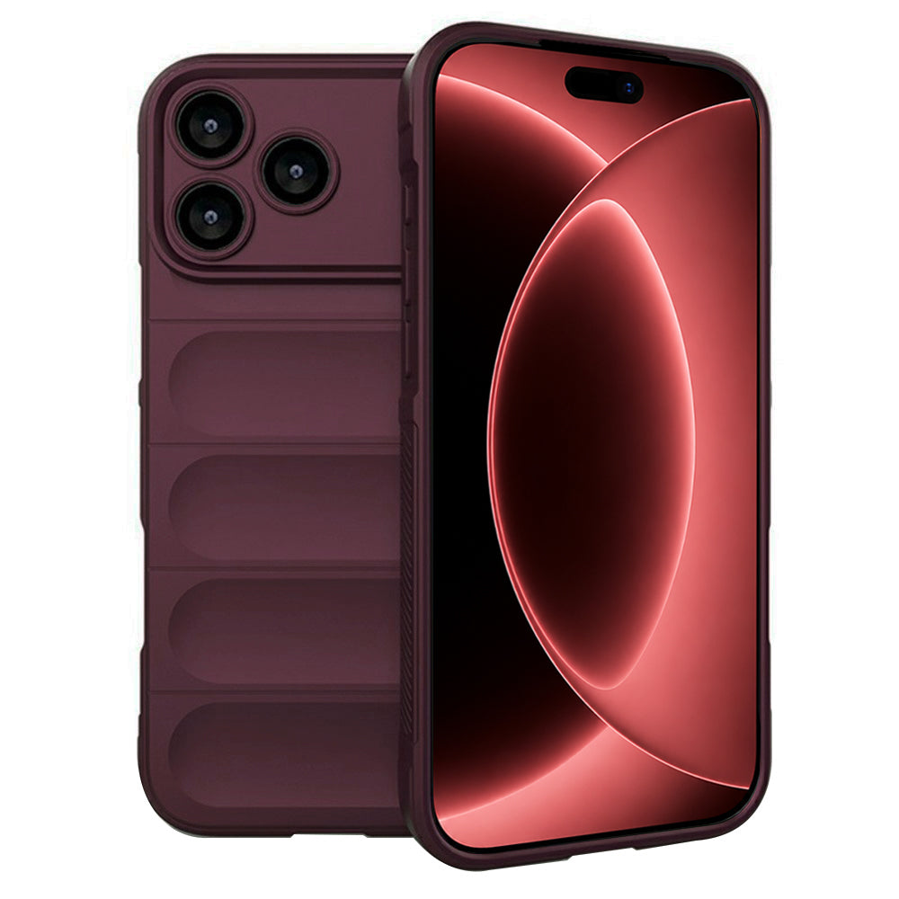 Tok Apple iPhone 18 Pro Max / 17 Pro Max készülékhez, Techsuit, Magic Shield, Bordó