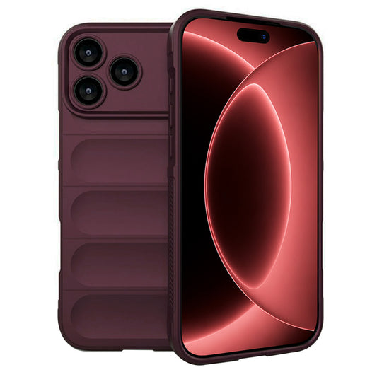 Tok Apple iPhone 18 Pro Max / 17 Pro Max készülékhez, Techsuit, Magic Shield, Bordó