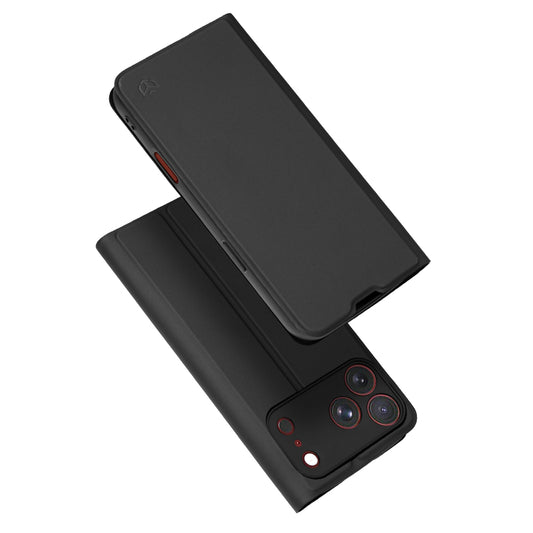 Tok Apple iPhone 18 Pro Max / 17 Pro Max készülékhez, Techsuit, Magskin Book, Fekete