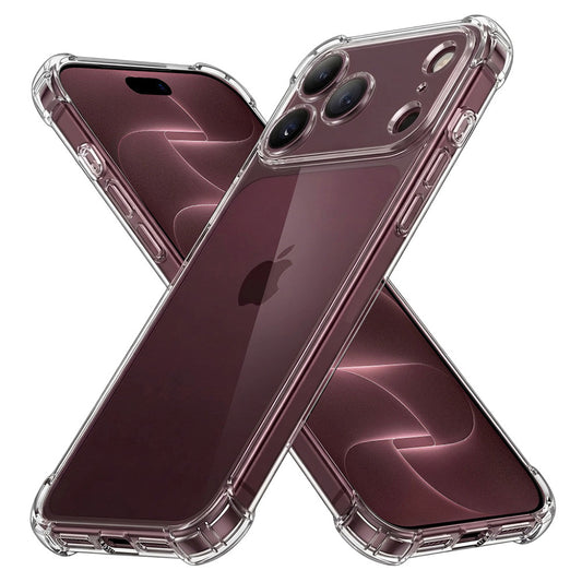 Tok Apple iPhone 18 Pro Max / 17 Pro Max készülékhez, Techsuit, Ütésálló Átlátszó, Átlátszó