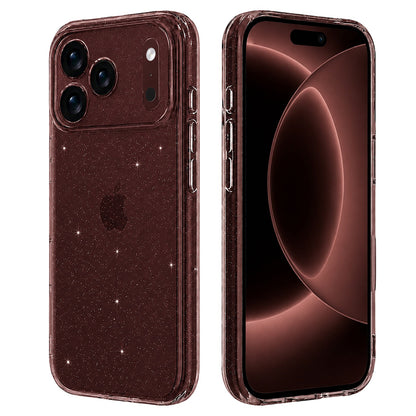Tok Apple iPhone 18 Pro Max / 17 Pro Max készülékhez, Techsuit, SparkleSkin, Átlátszó