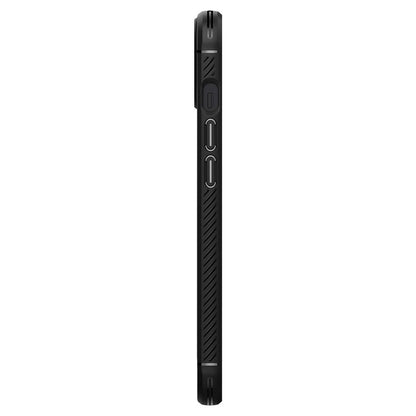 Tok Apple iPhone 13-hoz, Spigen, Rugged Armor, Fekete ACS03518