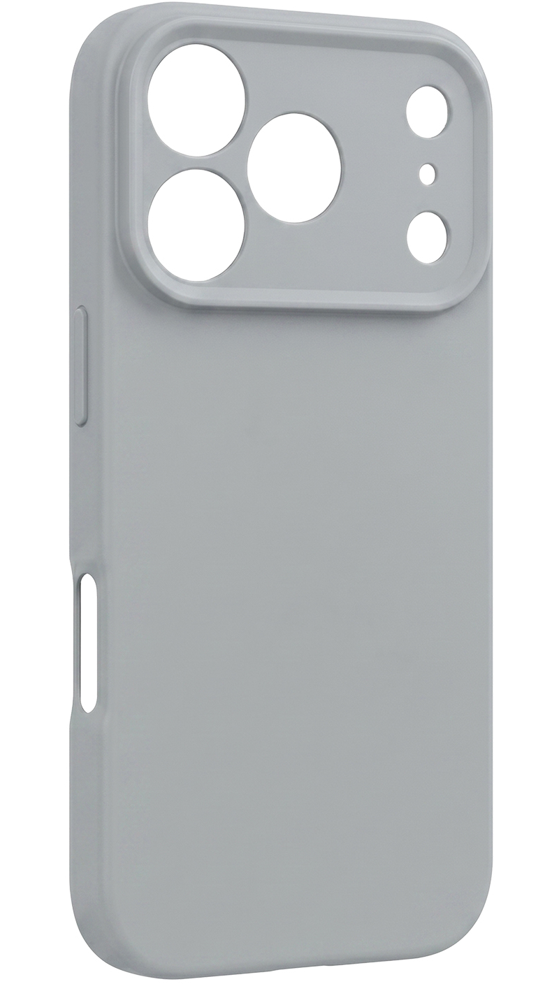 Tok Apple iPhone 17 Pro Max-hoz, OEM, szilikon, szürke