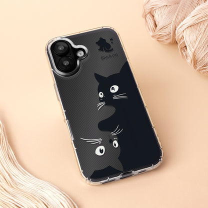 Tok Apple iPhone 17-hez, OEM, Ultra Trendy Cat, Fekete