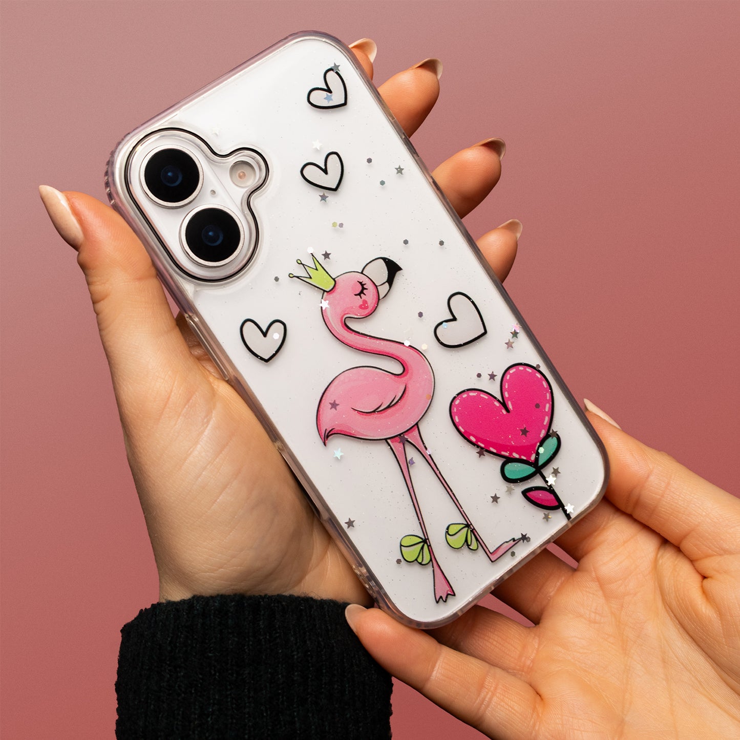 Apple iPhone 16 Pro Max tok, OEM, Ultra Trendy Love 2, Többszínű