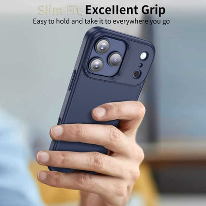 Tok a Apple iPhone 17 Pro-hoz, Tech-Protect, Magmat, Matt Sötétkék
