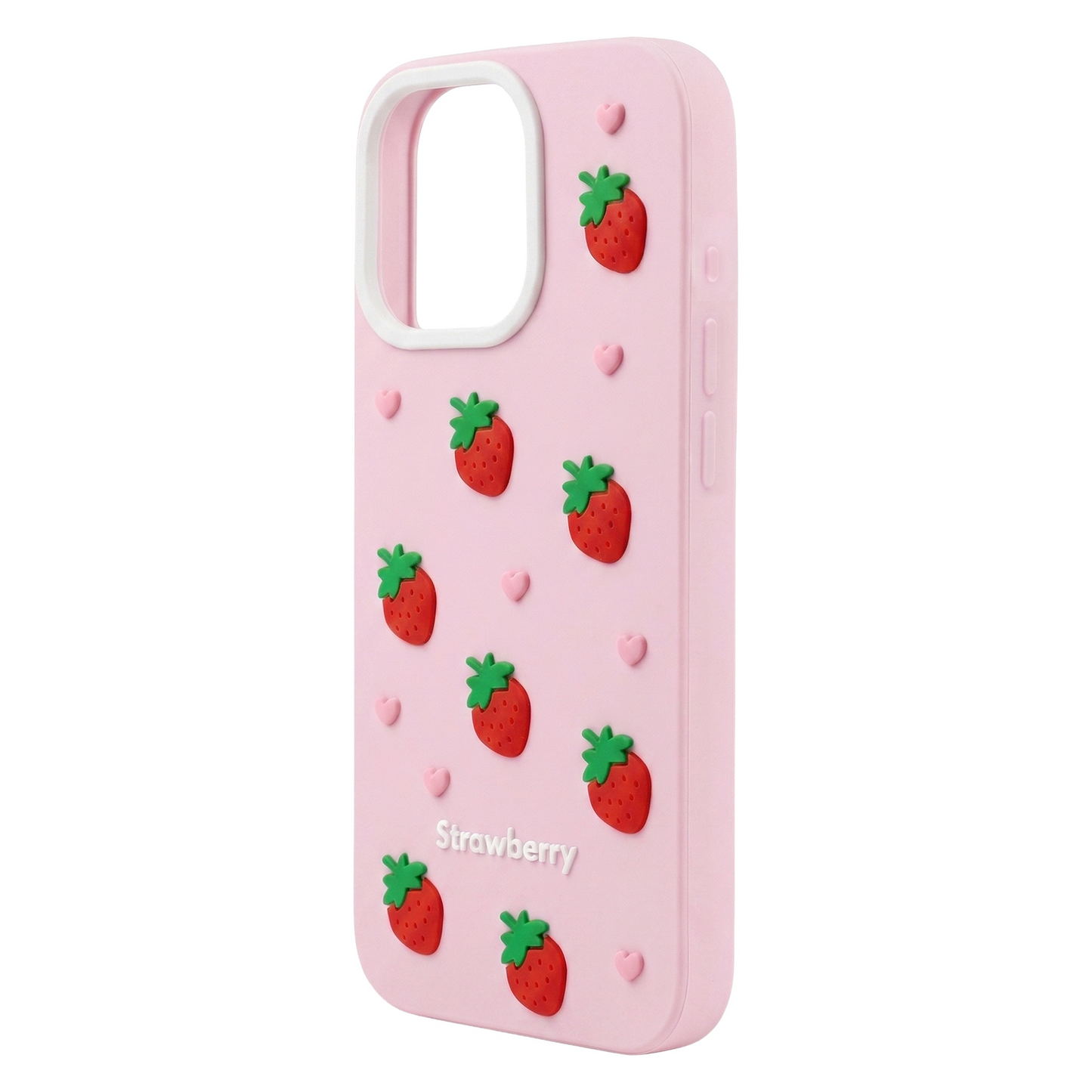 Case for Apple iPhone 17 Pro Max, OEM, Strawberry, Pink