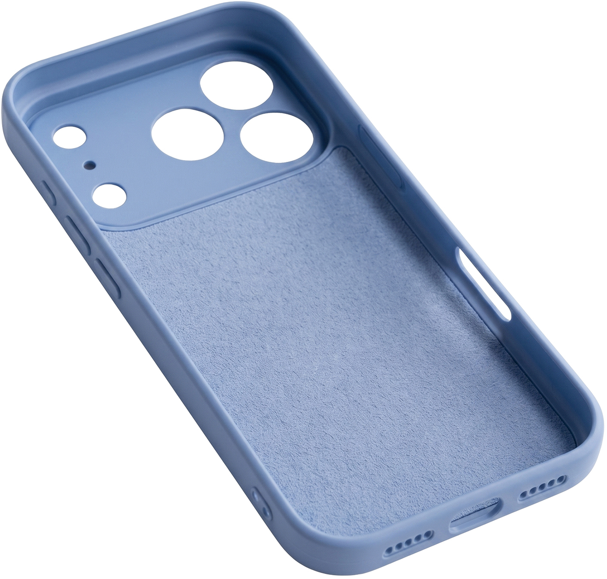 Tok Apple iPhone 18 Pro Max / 17 Pro Max-hoz, OEM, szilikon, kék