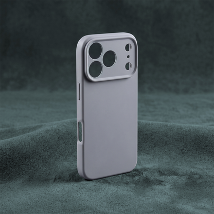Tok Apple iPhone 17 Pro Max-hoz, OEM, szilikon, szürke