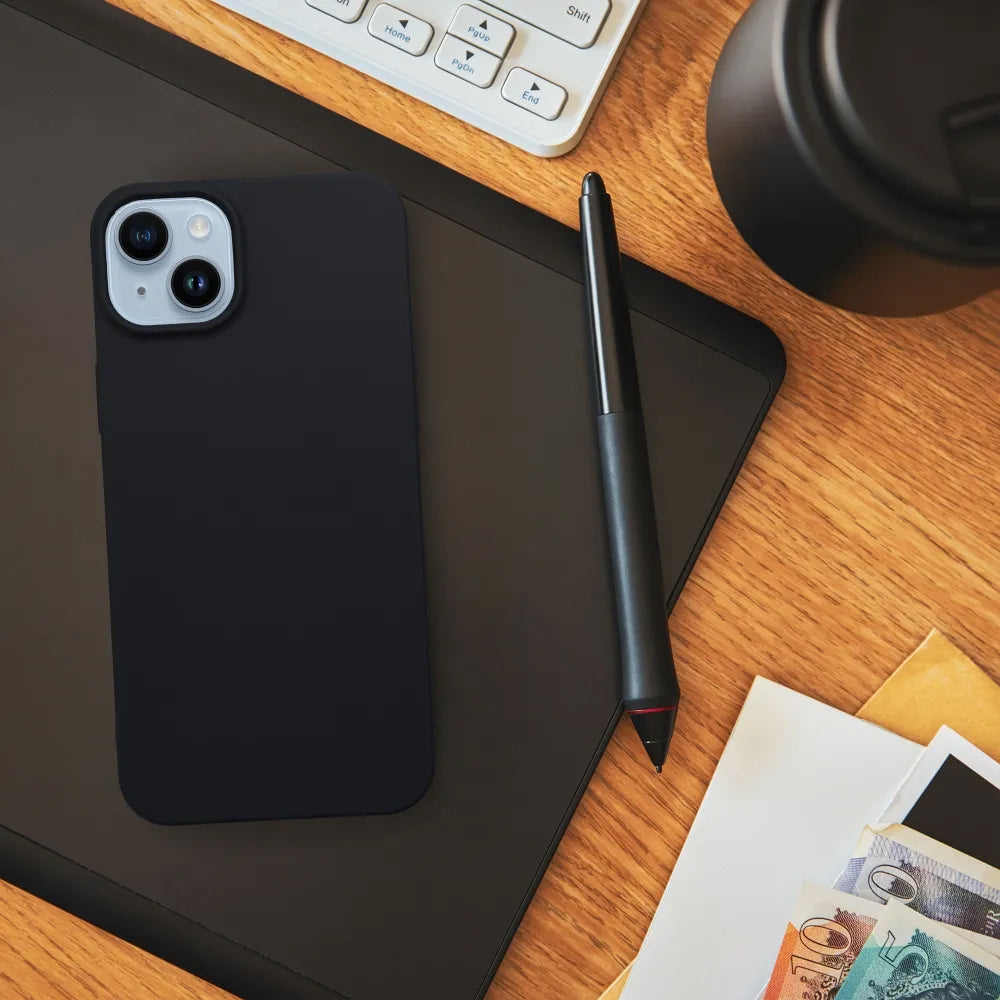 Tok Apple iPhone 15 Pro Max-hoz, OEM, matt, fekete