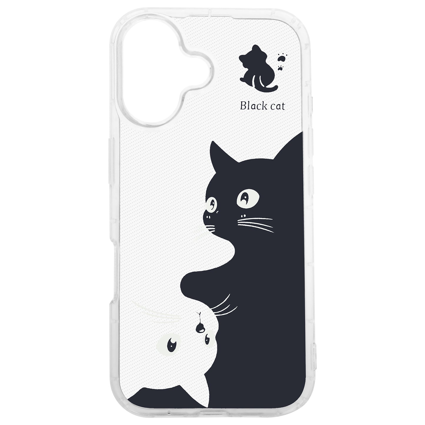 Tok Apple iPhone 17-hez, OEM, Ultra Trendy Cat, Fekete