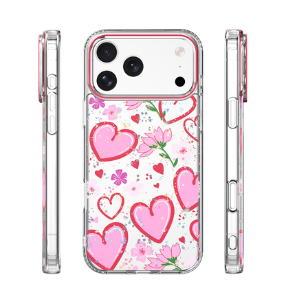 Case for Apple iPhone 16 Pro Max, OEM, Ultra Trendy Love 1, Multicolor