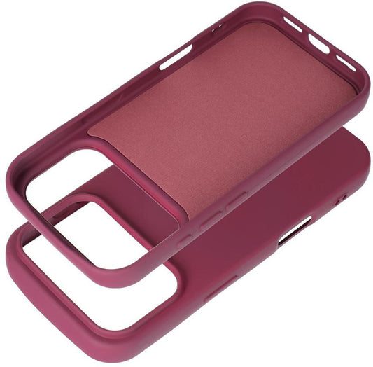 Case for Apple iPhone 18 Pro / 17 Pro, OEM, Silicone, Burgundy