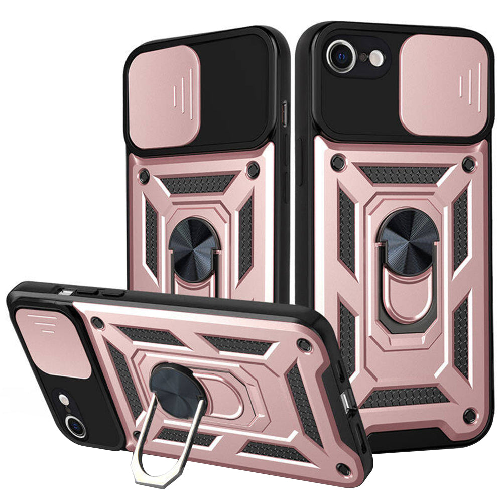 Tok Apple iPhone 6 / 6s-hez, Techsuit, CamShield, Rózsaszín
