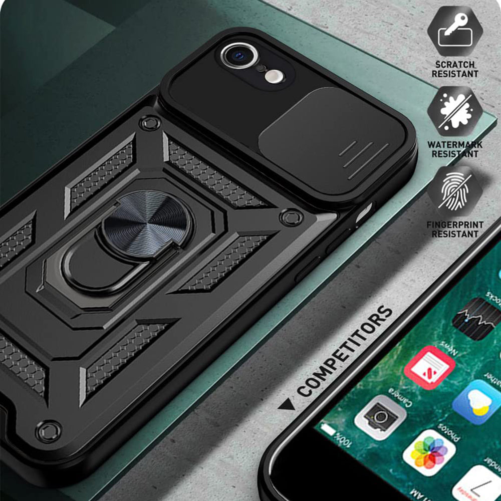 Tok Apple iPhone 6 / 6s-hez, Techsuit, CamShield, Rózsaszín