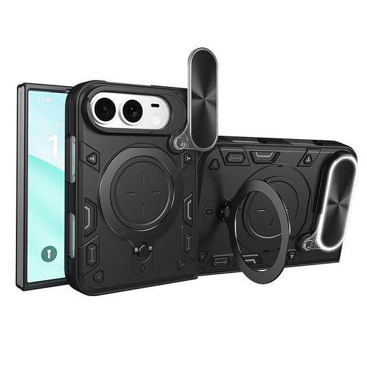 Techsuit CamGuard Pro fekete tok Apple iPhone Duo készülékhez