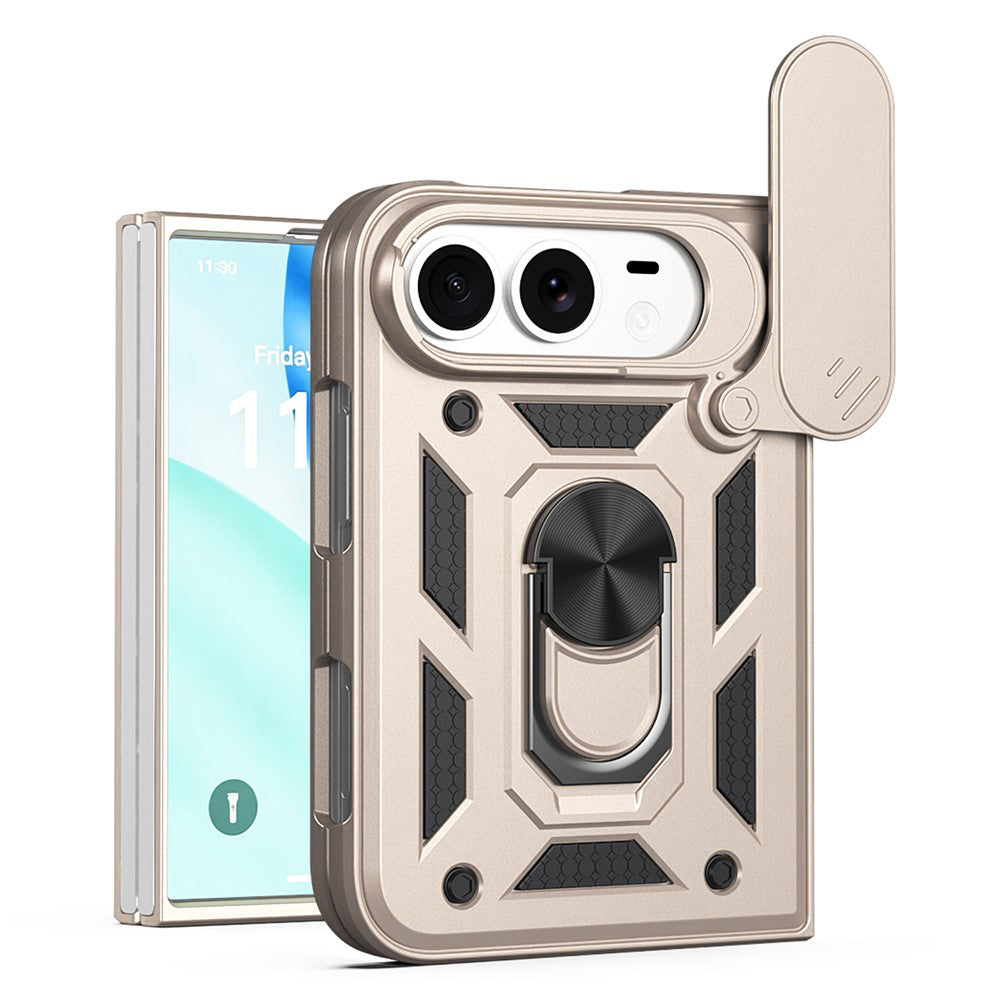 Techsuit CamShield arany tok Apple iPhone Duo készülékhez