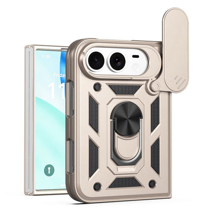 Techsuit CamShield arany tok Apple iPhone Duo készülékhez