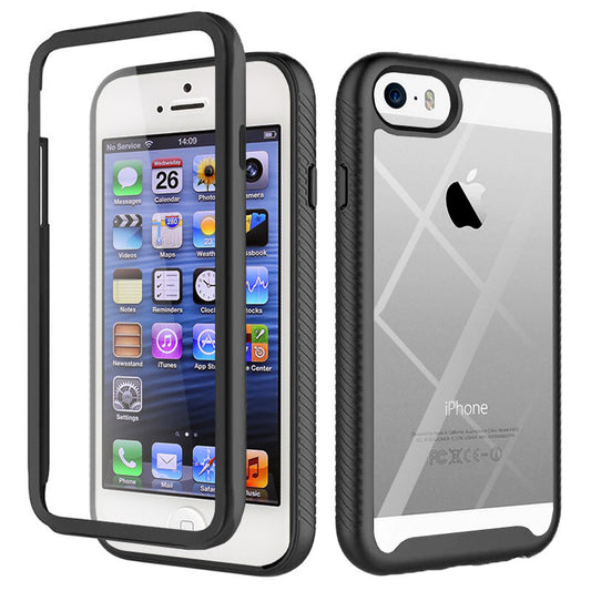 Tok Apple iPhone SE (2016) / 5 / 5s készülékhez, Techsuit, Defense360 Pro, Fekete