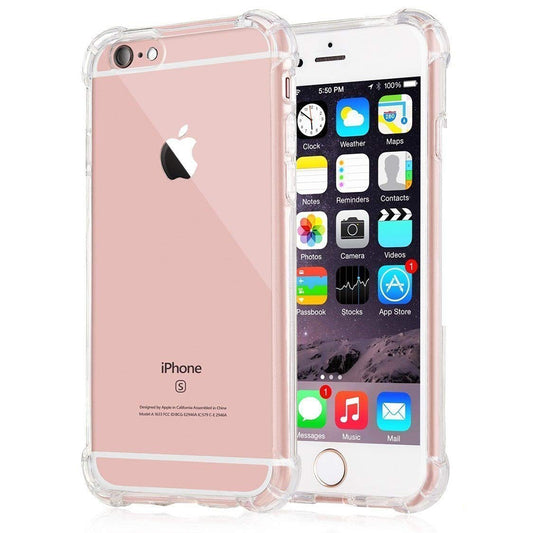 Tok Apple iPhone SE (2016) / 5 / 5s készülékhez, Techsuit, ütésálló átlátszó, áttetsző