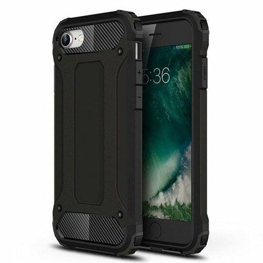 Tok Apple iPhone SE (2022) / SE (2020) / 8 / 7 készülékhez, Techsuit, Hybrid Armor, Fekete