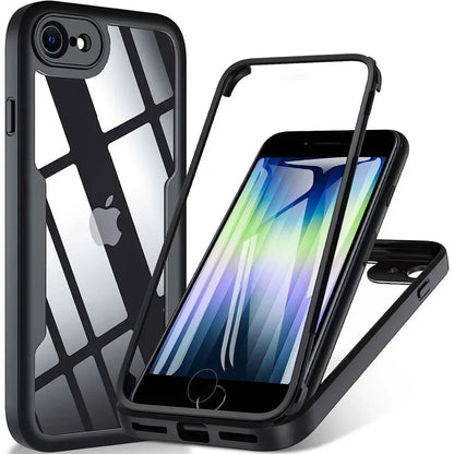 Tok Apple iPhone SE (2022) / SE (2020) / 8 / 7 készülékhez, Techsuit, ColorVerse 360, Fekete