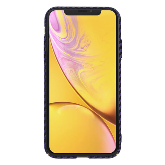 Case for Apple iPhone XR, Techsuit, Carbonite FiberShell, Purple