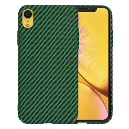 Tok Apple iPhone XR-hez, Techsuit, Carbonite FiberShell, Zöld