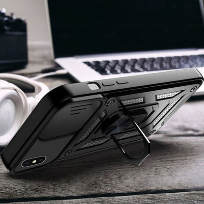 Tok Apple iPhone XS Max-hoz, Techsuit, CamShield, Zöld